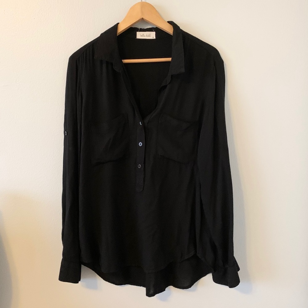 Bella Dahl Double Pocket Pullover